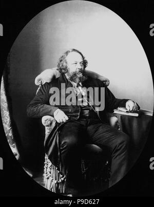 Rivoluzionario russo e teorico dell'anarchismo Mikhail Bakunin (1814-1876). Museo: Membro del Museo di Storia di Mosca. Foto Stock