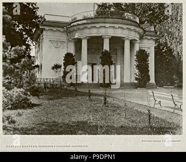 Yelagin Palace a San Pietroburgo. Pavilion. Museo: Istituto per la storia della cultura materiale, San Pietroburgo. Foto Stock