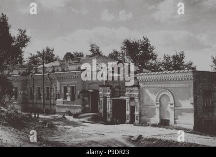 La casa Ipatiev a Yekaterinburg. Museo di Stato: Museo Centrale della storia contemporanea della Russia, Mosca. Foto Stock