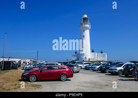 Estate meteo a Flamborough Head, facile Yorkshire Foto Stock