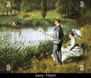 Sadler Walter Dendy - il partito di pesca Foto Stock