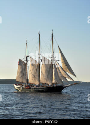 Foto di un tre masted nave Foto Stock