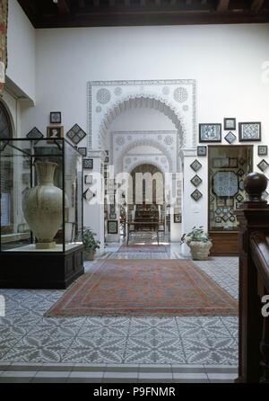 VISTA DE UNA SALA DEL INSTITUTO Valencia De Don Juan. Posizione: INSTITUTO Valencia De Don Juan-COLECCION, MADRID, Spagna. Foto Stock