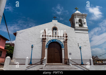 San Pietro in Taboga Island Panama seconda più antica chiesa in America Latina Foto Stock