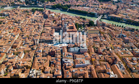 Palazzo della Ragione di Verona, Italia Foto Stock