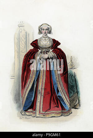 Anne of Cleves (1515-1557), quarta moglie di Enrico VIII, re d'Inghilterra. Foto Stock