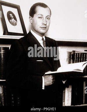 José Antonio Primo de Rivera (1903-1936), politico spagnolo fondatore della falange. Foto Stock