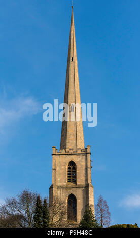 St Andrews guglia o 'Glover dell' ago , Worcester, Inghilterra, Europa Foto Stock