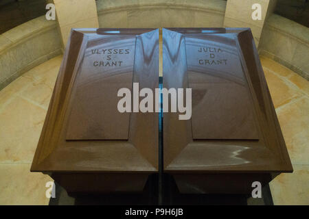 Concessione della tomba di New York City Foto Stock