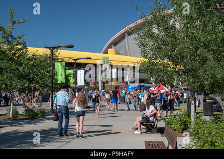 Calgary Stampede Midway, Stampede Grounds, Calgary, Alberta, Canada Foto Stock
