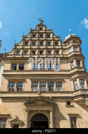 Palazzo Comunale a Rothenburg ob der Tauber, Germania Foto Stock
