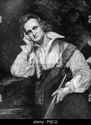 JOHN JAMES AUDUBON (1785-1851) American Ornithologist e pittore Foto Stock