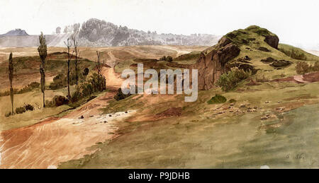 Schirmer Johann Wilhelm - Eifellandschaft Bei Gerolstein Foto Stock