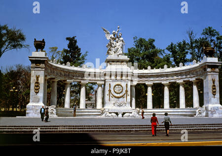 Città del Messico, monumento a Benito Juarez (1806-1872) eretto nel 1910 per commemorare il centenario o… Foto Stock