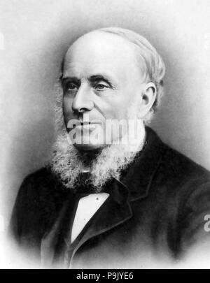 ALEXANDER BAIN (1818-1903), filosofo scozzese e pedagogista Foto Stock