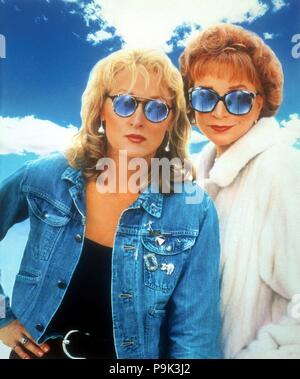 Pellicola originale titolo: cartoline dal bordo. Titolo inglese: cartoline dal bordo. Regista: Mike Nichols. Anno: 1990. Stelle: Meryl Streep; SHIRLEY MACLAINE. Credito: Columbia Pictures / Album Foto Stock