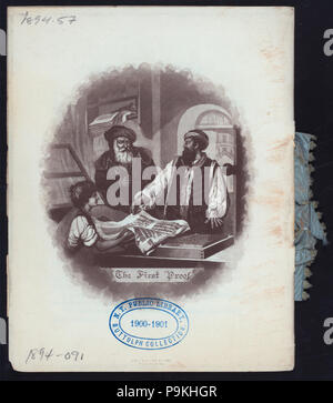 183 BANCHETTO PER IL TYPOTHETOE DELL AMERICA (detenute da) REGNO TYPOTHETOE DI PHILADELPHIA (a) Union League of Philadelphia (CLUB) (NYPL ADE-270405-4000002676) Foto Stock