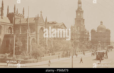 280 796855 SLNSW George St Sydney Foto Stock