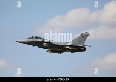 Dassault Rafale C Fairford RIAT domenica 15 luglio 2018 FAF aereo militare Royal International Air Tattoo RAF100 23 Foto Stock