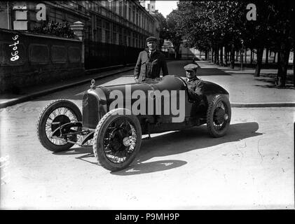 109 Albert Guyot al 1922 grande Prix francese Foto Stock