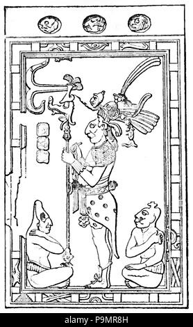 166 Atlantis - Il mondo antidiluviana 1882 p269 Foto Stock