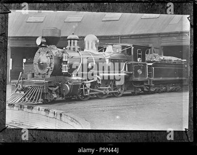 321 V classe locomotiva a vapore n. 132, 2-6-2 tipo ATLIB 257730 Foto Stock