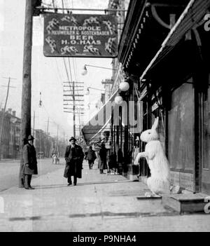 30 1910 - Metropole Cafe 637 Hamilton Street - Allentown PA Foto Stock