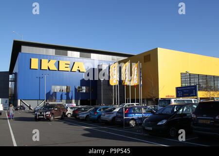 Ikea, Milton Keynes UK. Foto Stock