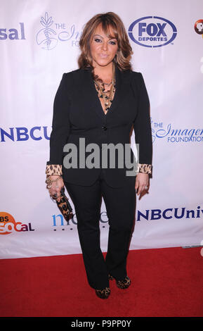 BEVERLY HILLS, CA - 21 agosto: Jenni Rivera alla XXVI edizione Imagen Awards presso il Beverly Hilton Hotel di Beverly Hills, CA, Stati Uniti d'America. Agosto 12, 2011. © Foto Stock