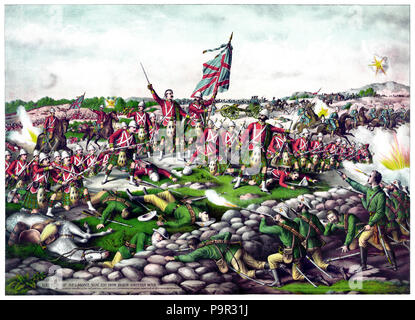 188 Battaglia di Belmont, Guerra Boera - Kurz &AMP; Allison Foto Stock