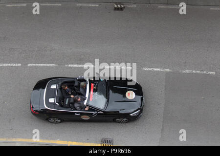 Brescia, Italia - 16 Maggio 2018: Bandini 750 SPORT SILURO 1953 è una vecchia auto da corsa di media nel Rally Mille Miglia 2018, il famoso storico italiano ra Foto Stock