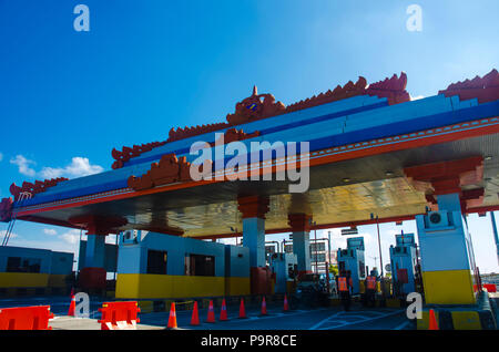 Bali Mandara Toll Gates, Indonesia Foto Stock