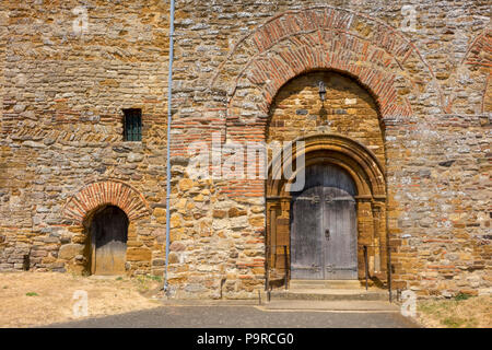 Chiesa Brixworth, Saxon Chiesa di Tutti i Santi, AD750 Foto Stock