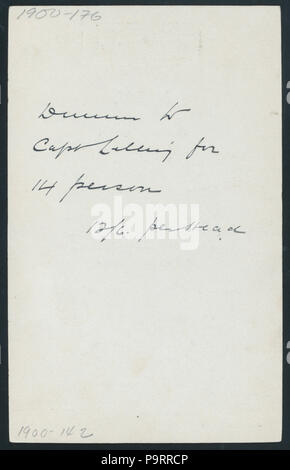 540 LA CENA (detenute da) GRAND HOTEL (a) Melbourne (Australia ) (HOTEL;) (NYPL ADE-272148-4000007069) Foto Stock