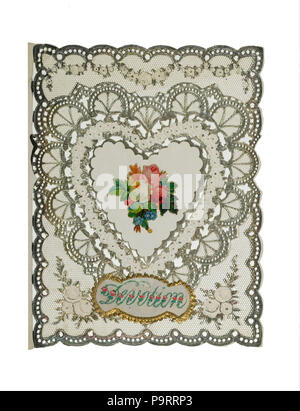 280 SCHEDA; valentine card - (540150) Foto Stock