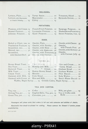 235 PRIMA COLAZIONE (detenute da) FALL RIVER LINE (a) VAPORIZZATORE PRISCILLA (SS;) (NYPL ADE-272351-4000007315) Foto Stock