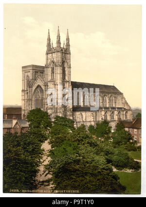 246 Bridlington, Priory Chiesa, nello Yorkshire, Inghilterra-LCCN2002708302 Foto Stock