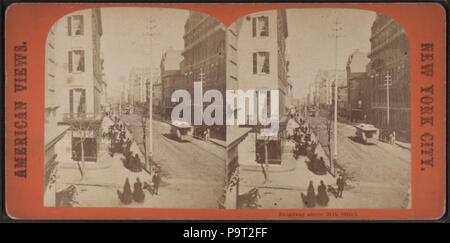 249 Broadway sopra 26th street, da Robert N. Dennis raccolta di vista stereoscopica Foto Stock