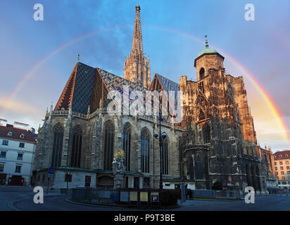 Stephan cattedrale di Vienna in Austria Foto Stock