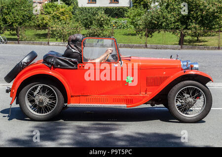 Aero 500, 1931 roadster a due posti a porta singola, corsa auto d'epoca, prodotto cecoslovacco, roadster d'epoca degli anni '1930 Foto Stock