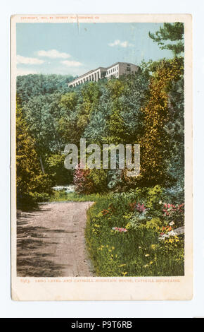 290 Catskill Mountain. Casa da livello lungo, Catskills Mountains, N. Y (NYPL b12647398-62604) Foto Stock