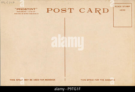 349 coperti da copyright e pubblicato da una S Burbank, firma del Compact nel Mayflower, Percy Moran (BNI 22136) Foto Stock