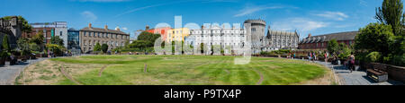 Dublino, Lug 3: vista esterna del Castello di Dublino il Lug 3, 2018 a Dublino, Irlanda Foto Stock