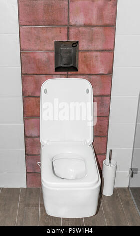 Toilette in bagno. Foto Stock