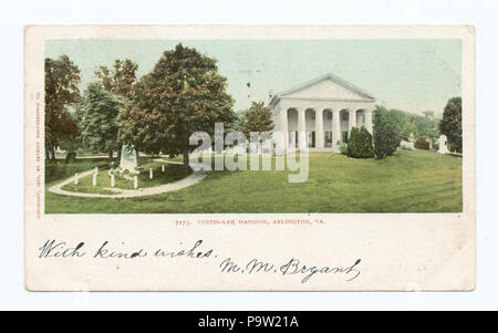 361 Custis-Lee Mansion, Arlington VA (NYPL b12647398-66391) Foto Stock