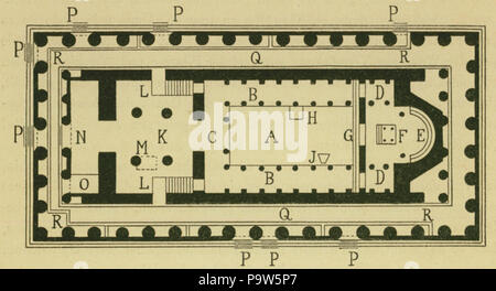 385 Der Parthenon als christliche Kirche - Boetticher Adolf - 1888 Foto Stock