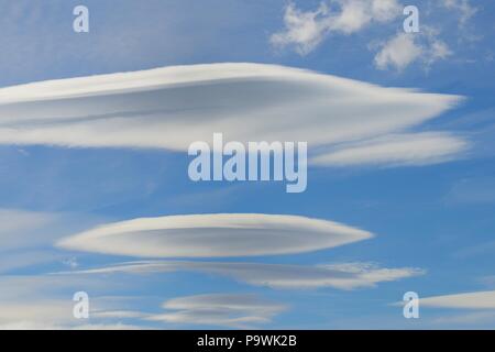 Cielo nuvoloso, immagine di sfondo Foto Stock