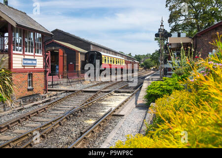 Tenterden Town station, Kent e east sussex railway, kent, Regno Unito Foto Stock