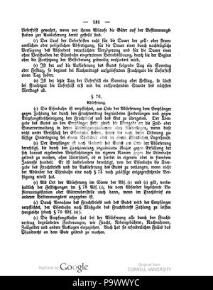 430 Deutsches Reichsgesetzblatt 1909 003 0131 Foto Stock