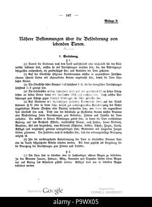 430 Deutsches Reichsgesetzblatt 1909 003 0147 Foto Stock